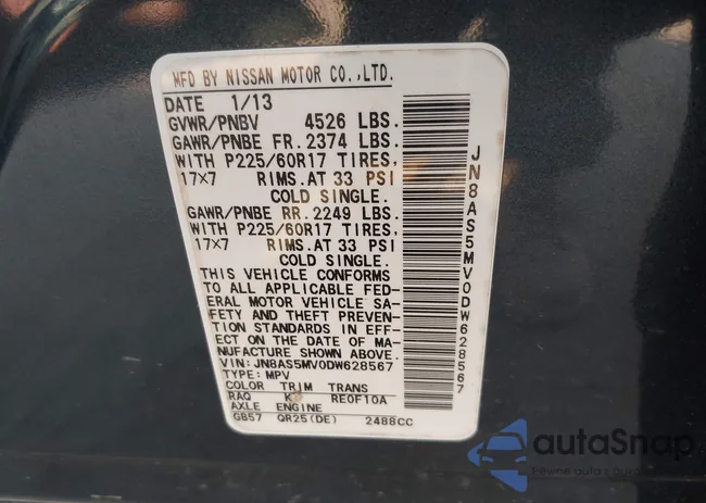 JN8AS5MV0DW628567: 42579169