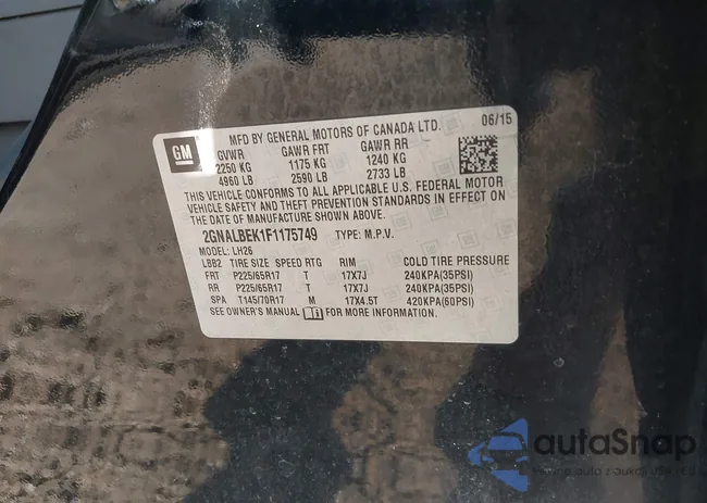 2GNALBEK1F1175749: 42579299