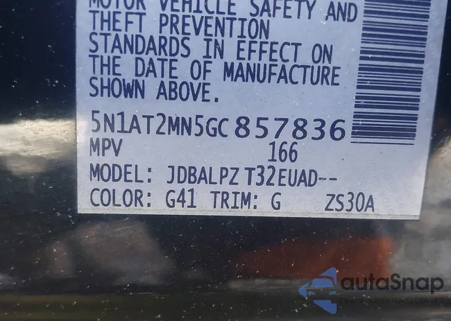 5N1AT2MN5GC857836: 42579387