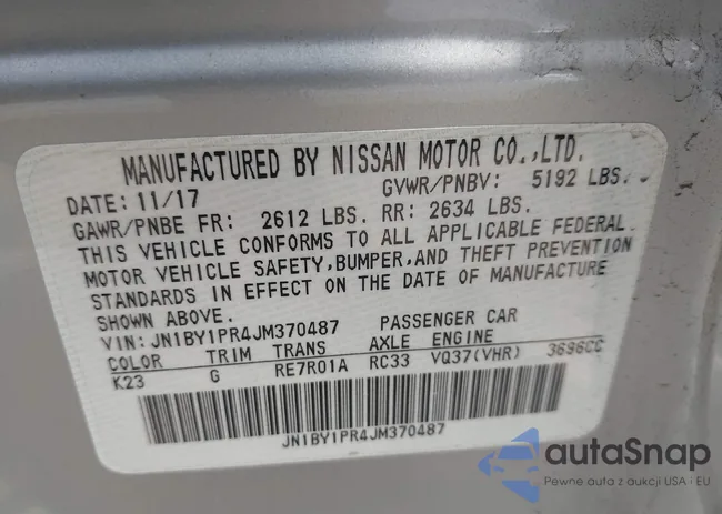 JN1BY1PR4JM370487: 42580657