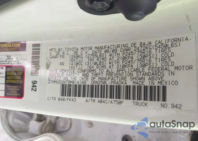 3TMMU52N79M014709: 42580928