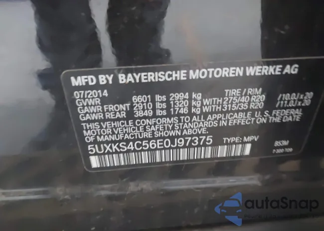 5UXKS4C56E0J97375: 42580945