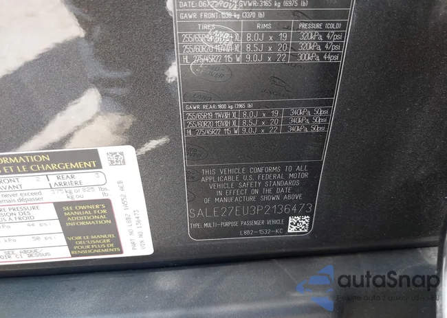 SALE27EU3P2136473: 42582017