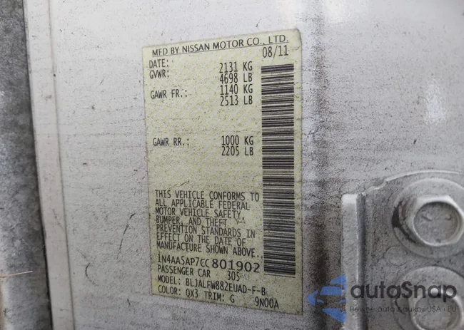 1N4AA5AP7CC801902: 42581319