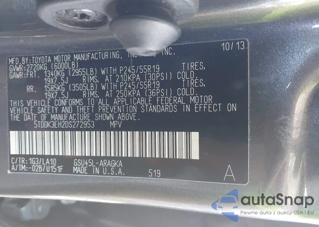 5TDDK3EH2DS272953: 42582802