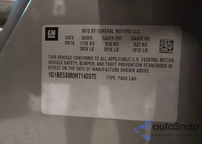 1G1BE5SM0H7142075: 42582939