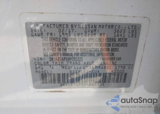 3N1AB7AP5HY283325: 42582420