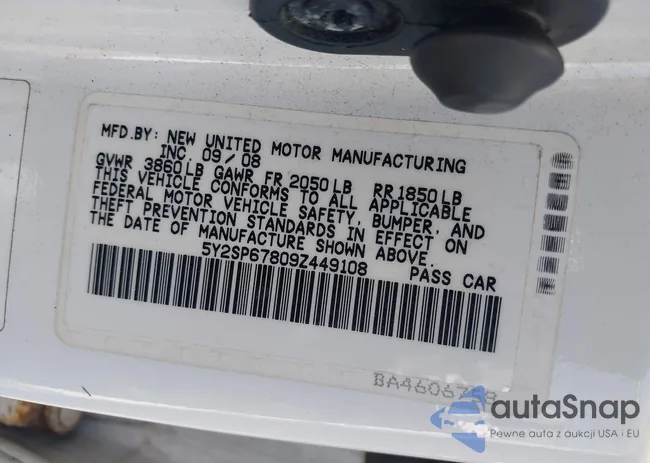 5Y2SP67809Z449108: 42582455