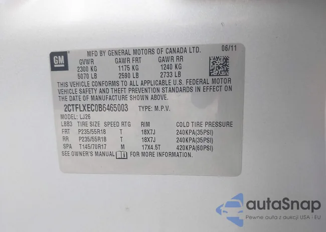 2CTFLXEC0B6465003: 42583497