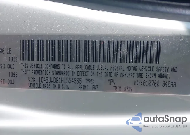 1C4BJWDG1HL554965: 42583773