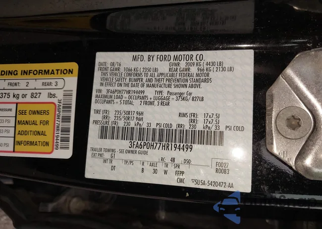 3FA6P0H77HR194499: 42583799