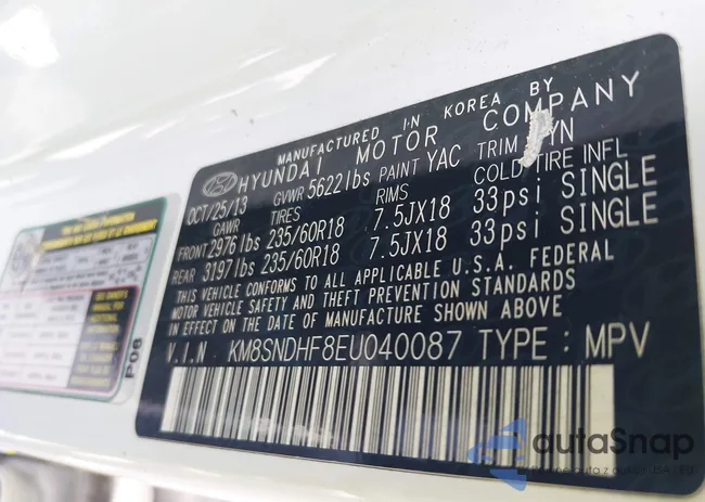 KM8SNDHF8EU040087: 42583811