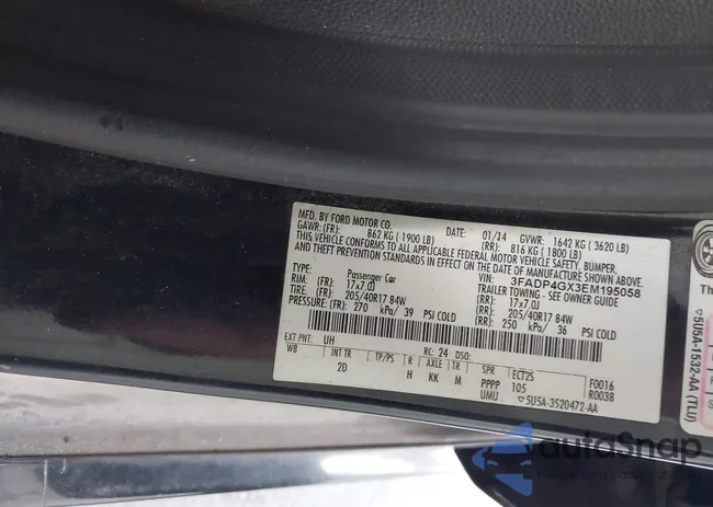 3FADP4GX3EM195058: 42583128