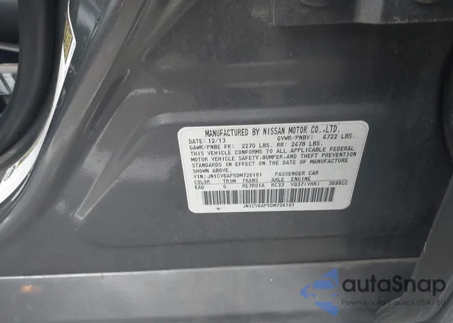 JN1CV6AP5DM726161: 42583191