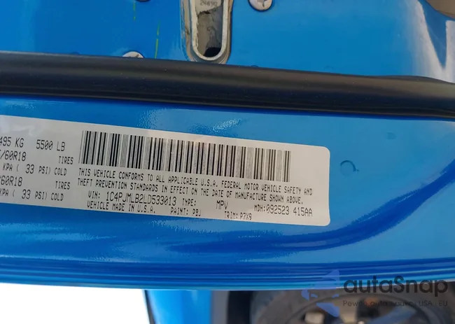 1C4PJMLB2LD533013: 42584680