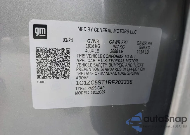 1G1ZC5ST1RF203338: 42584474