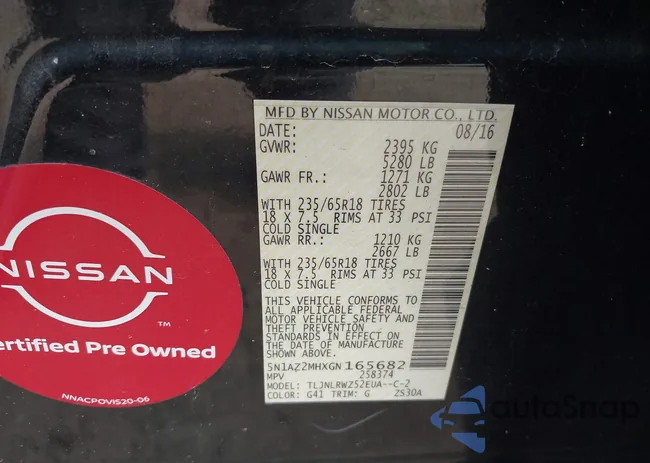 5N1AZ2MHXGN165682: 42585224