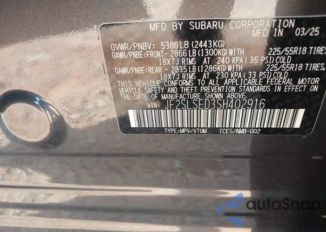 JF2SLSED3SH402916: 42585472