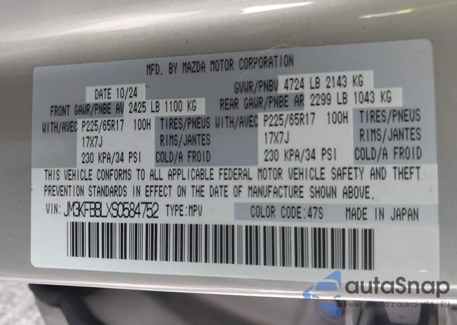 JM3KFBBLXS0584752: 42586411