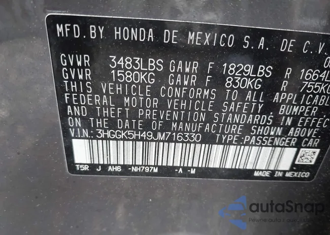 3HGGK5H49JM716330: 42587688