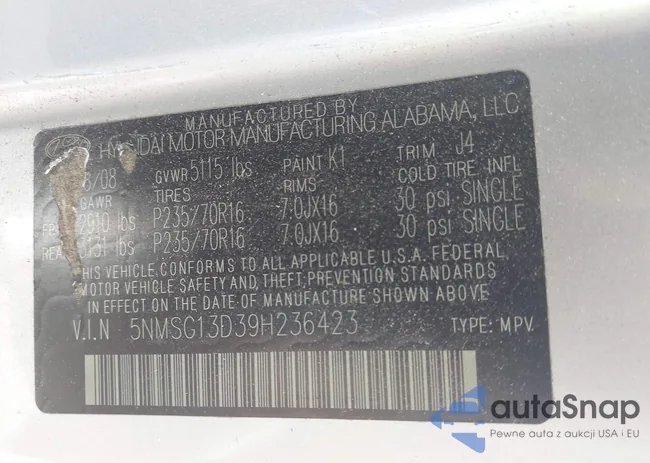 5NMSG13D39H236423: 42587760