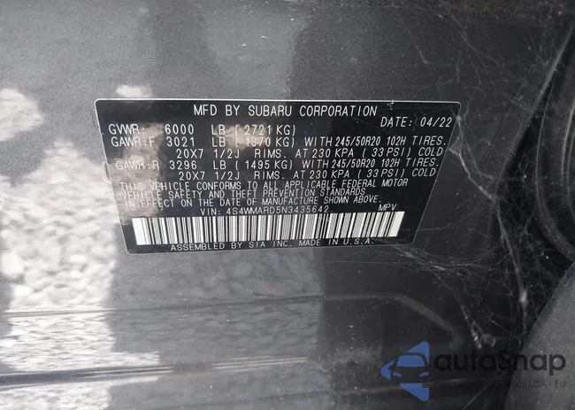 4S4WMARD5N3435642: 42587268