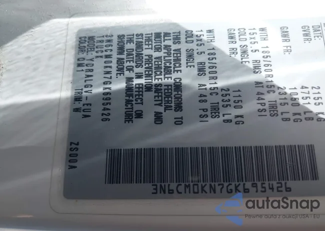 3N6CM0KN7GK695426: 42587287