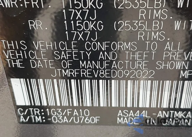 JTMRFREV8ED092022: 42589029