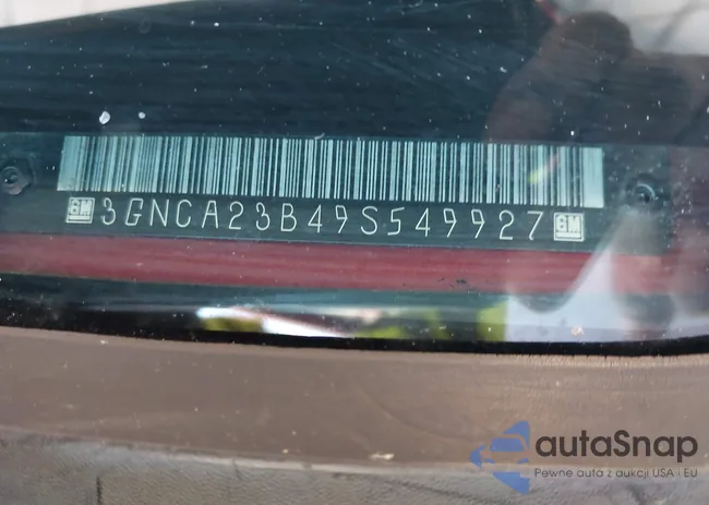 3GNCA23B49S549927: 42588108