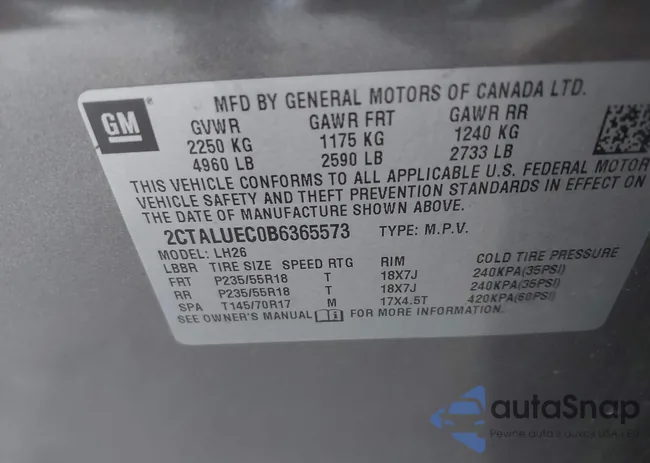 2CTALUEC0B6365573: 42588262