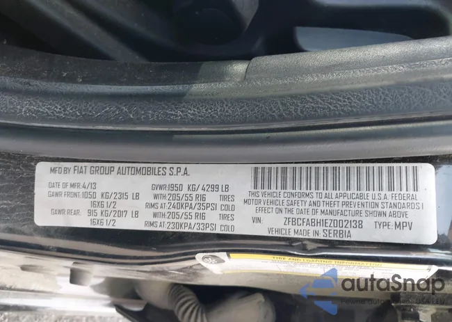 ZFBCFABH1EZ002138: 42588407