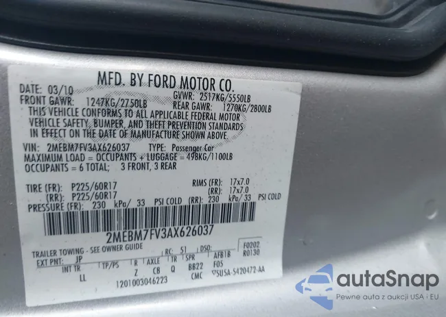 2MEBM7FV3AX626037: 42589598