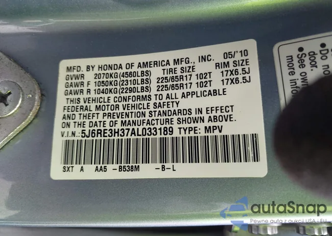 5J6RE3H37AL033189: 42589782