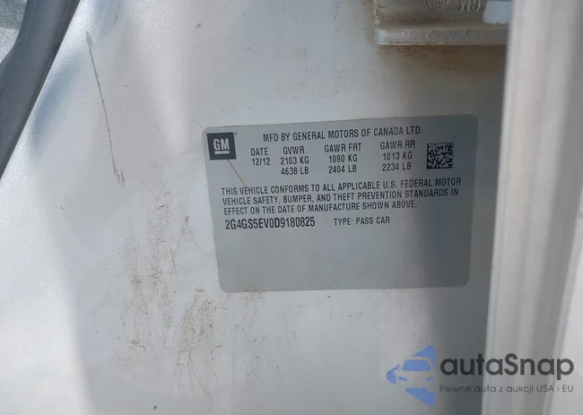 2G4GS5EV0D9180825: 42589926