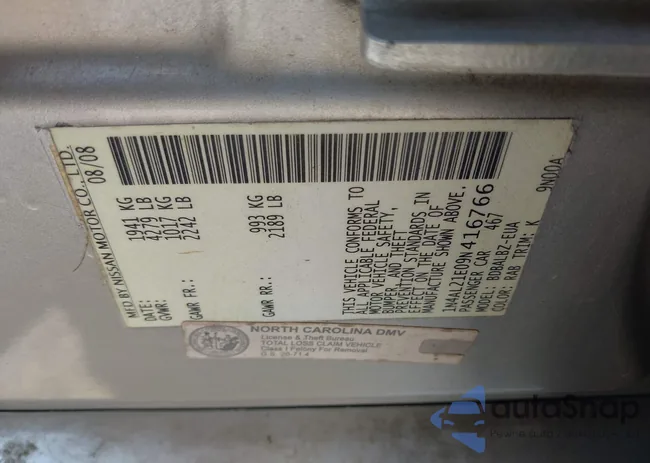 1N4AL21EX9C194961: 42589052