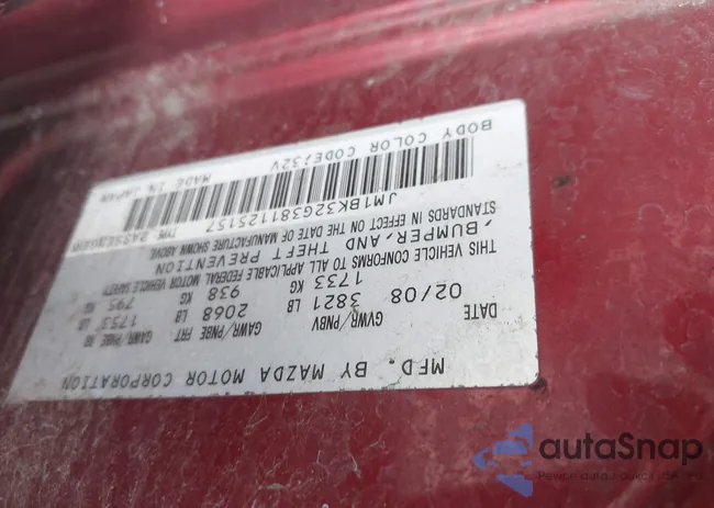 JM1BK32G381125157: 42589435