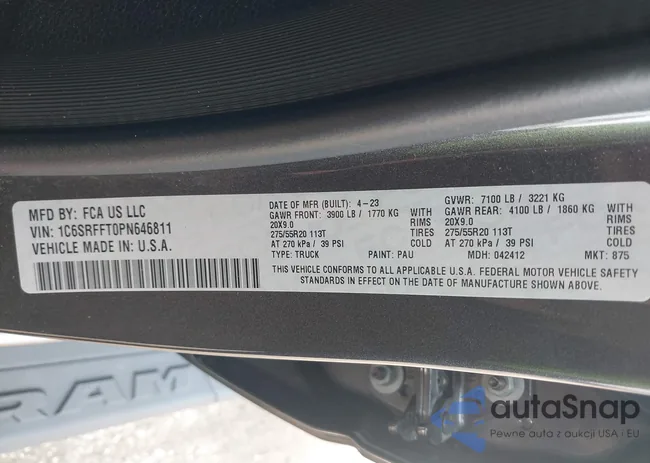 1C6SRFFT0PN646811: 42590663