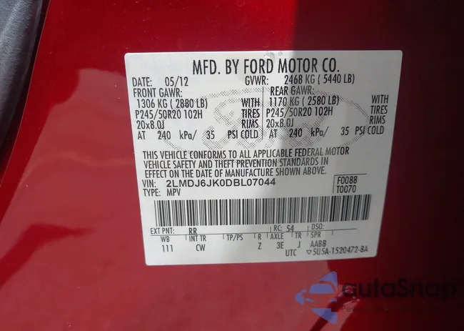 2LMDJ6JK0DBL07044: 42591015