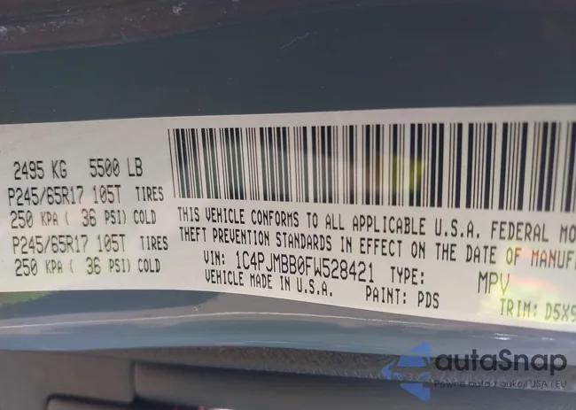 1C4PJMBB0FW528421: 42591132