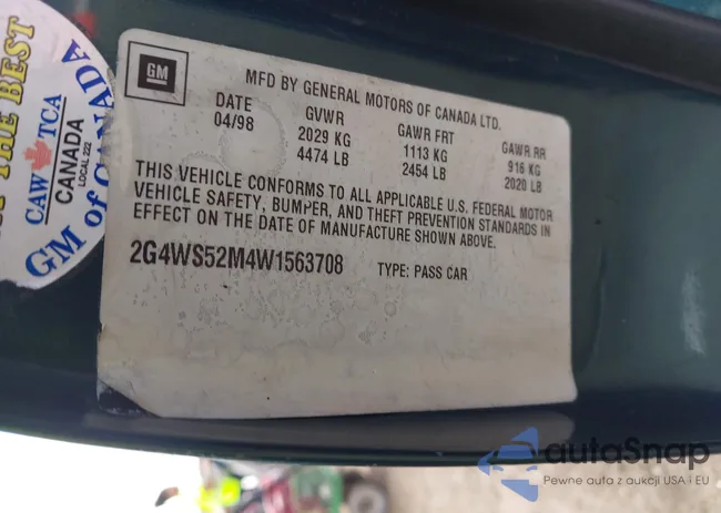 2G4WS52M4W1563708: 42592439