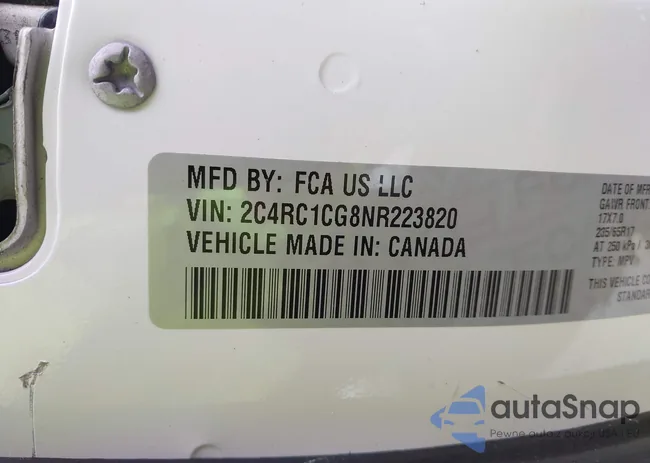 2C4RC1CG8NR223820: 42592846