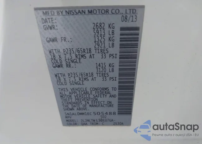 5N1AL0MM1EC505488: 42592061