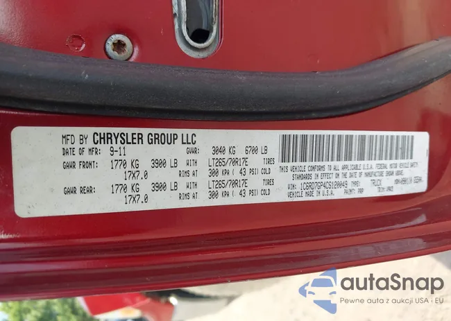 1C6RD7GP4CS120049: 42593440