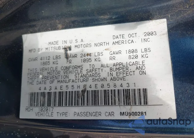 4A3AE55H84E058431: 42593702