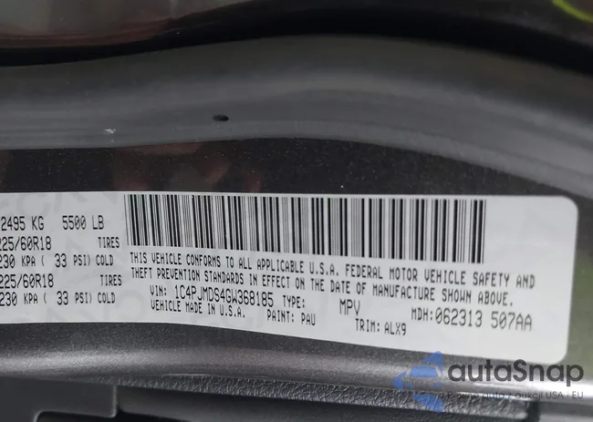 1C4PJMDS4GW368185: 42593764