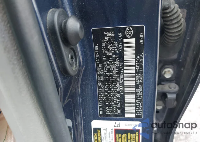 4T1BF1FK7HU796770: 42593886