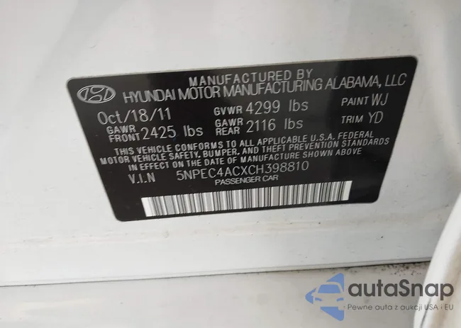 5NPEC4ACXCH398810: 42593946