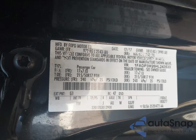 1FADP3M26HL243533: 42593113