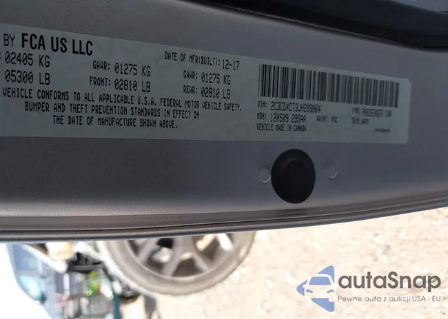 2C3CDXCT3JH209864: 42593222