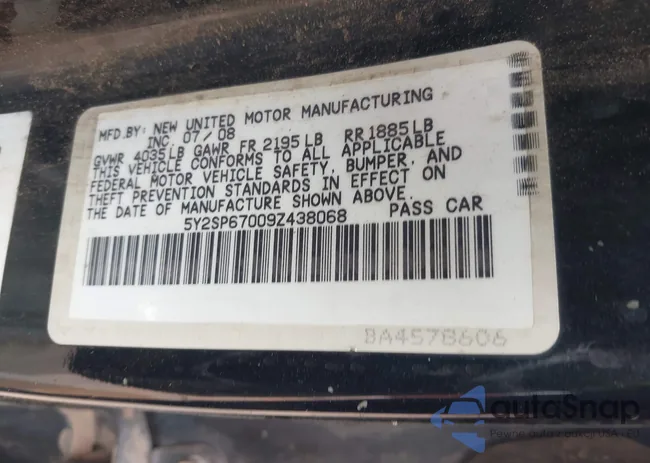 5Y2SP67009Z438068: 42593304